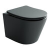 Ceramica Nova Balearica CN6000MDH Унитаз подвесной, цвет: темный антрацит матовый