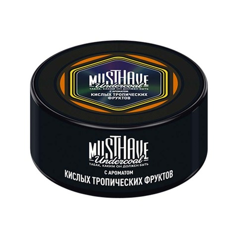 Табак для кальяна Must Have Undercoal 25гр - Sour Tropic с ароматом Кислых тропических фруктов