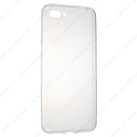 Накладка силиконовая ультра-тонкая для Asus ZenFone 4 Max zc554kl прозрачная