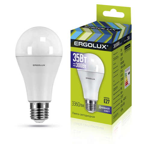 Лампа Ergolux LED-A70-35W-E27-6K (Дневной свет)