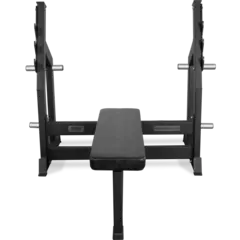 Скамья для жима горизонтальная профессиональная BRONZE GYM AL-304