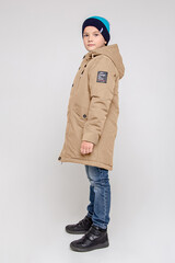 Пальто  для мальчика  ВК 36080/2 ГР