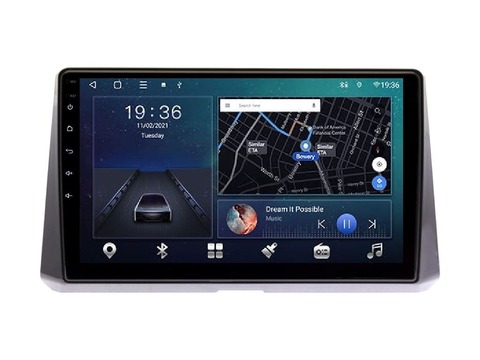 Магнитола для Toyota Corolla (2018+) Android 11 3/32GB QLED DSP 4G модель СB-402TS18 тип 2