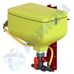 Миксер 35 л в сборе для жидких концентратов, без горловины (петли слева) Анион 35 л.(580x385x615см;желтый) - арт.559581