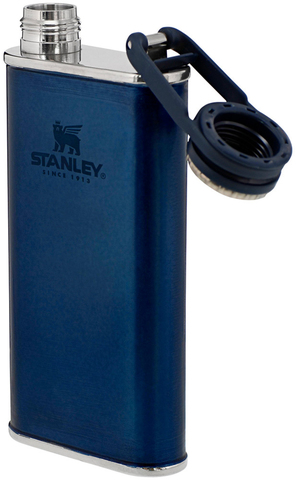 Картинка фляга для алкоголя Stanley classic pocket flask 0.23l Синий - 2