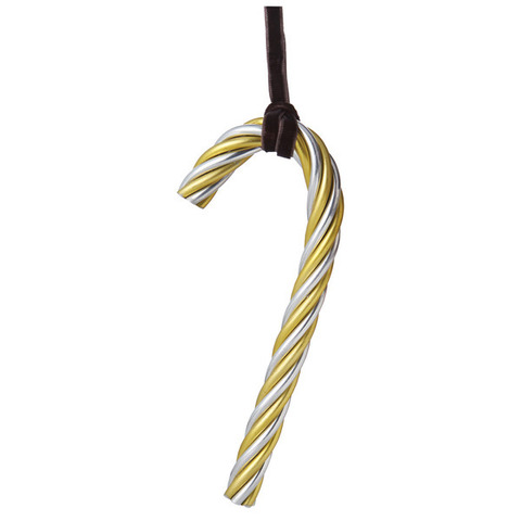 Декоративное украшение Michael Aram Карамельная трость 14см золотистое