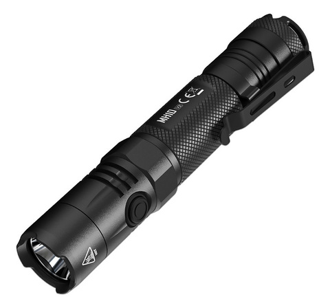 Фонарь ручной Nitecore MH10 V2 черный лам.:светодиод. 18650x1 (19465)