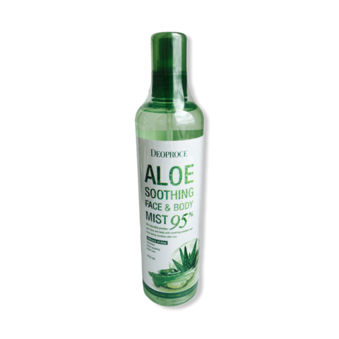 DEOPROCE ALOE SOOTHING FACE & BODY MIST 95% 410ml