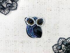 Декоративный пришивной элемент, р. 3х3 см