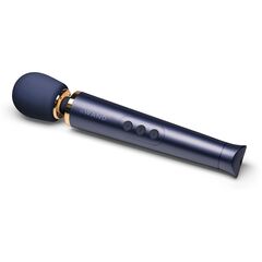 Cиний вибратор Le Wand Petite Rechargeable Vibrating Massager - 25 см. - 