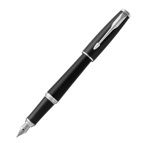 Ручка перьевая Parker Urban F309, Muted Black CT, F (1931592)