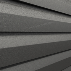 Сайдинг металлический Корабельная доска VIKING MP 0,45мм RALL 7024-Графитовый серый