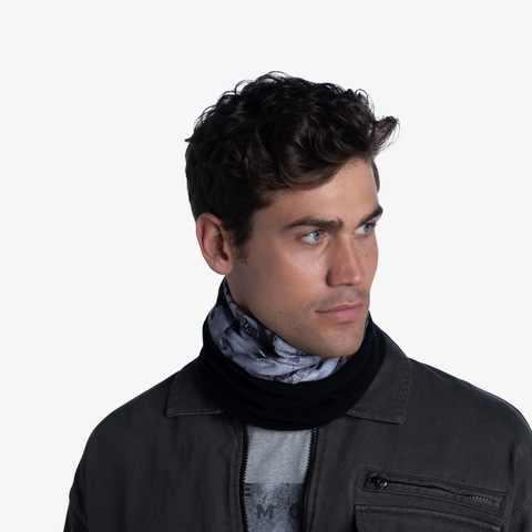 Картинка шарф-труба Buff polar Geoelens Grey - 3