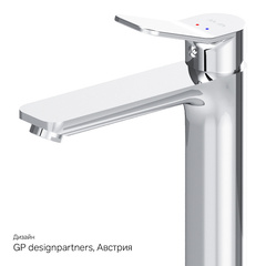 Cмеситель для умывальника высокий, хром, AM.PM X-Joy - F85A92000