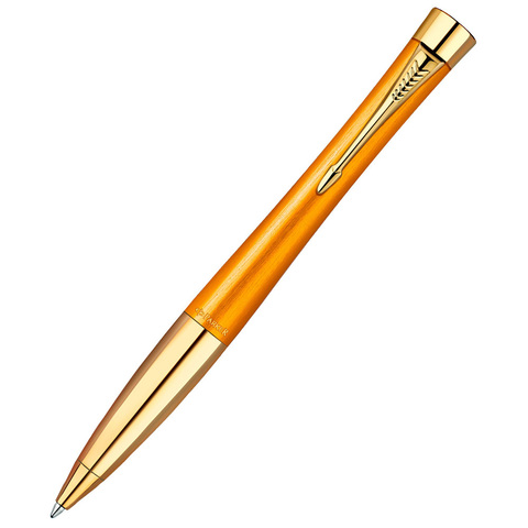Parker Urban Premium - Mandarin Yellow GT, шариковая ручка, M