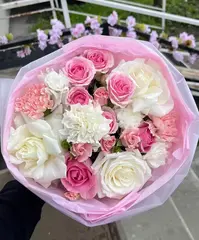 Авторский букет «Нежное мгновение»