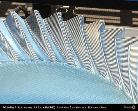 Пластик для 3D-принтера Fillamentum PLA Crystal Clear Iceland Blue