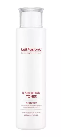 Тоник Cell Fusion C для лица с витамином К для чувствительной кожи (200 мл) - K Solution Toner