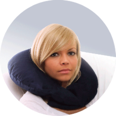 Подушка для отдыха и путешествий для взрослых