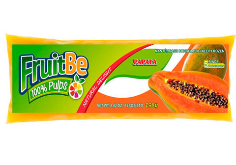 Замороженная мякоть папайи, 200г