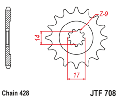 Звезда JT JTF708