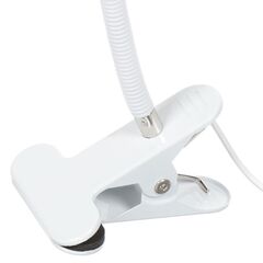 Светильник настольный на прищепке, USB+адаптер, белый, SPE17156-13/333934