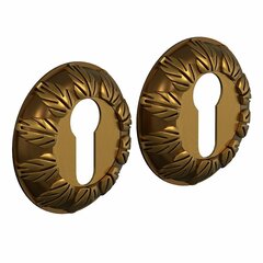 Накладки под цилиндр Bravo A/Z-3CL ABB Античная МатБронза