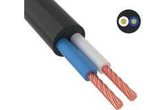 ПВС 2х0,75 провод медный черный