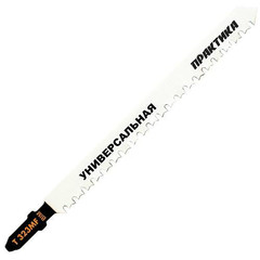 Продажа в Санкт-Петербурге | Пилки для лобзика универсальные ПРАКТИКА T323MF 132 x 110 мм, чистый рез, BIM (2шт) (776-966)