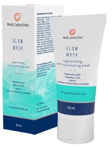 Medic Control Peel Glow Mask Маска с гиалуроновой кислотой, ретинолом и витамином С