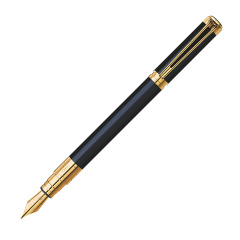 Ручка перьевая Waterman Perspective Black GT, F (S0830800)