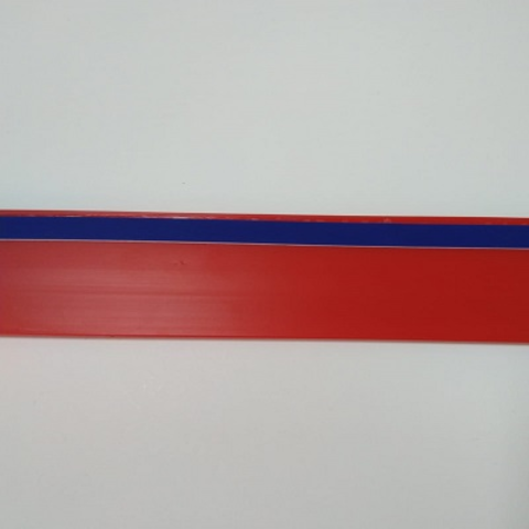 Держатель ценника полочный DBR 39 - 1000 (красный), вспененный скотч