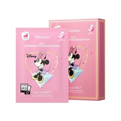 JMsolution Маска тканевая с гранатом – Disney collection selfie nourishing pomegranate mask, 30мл