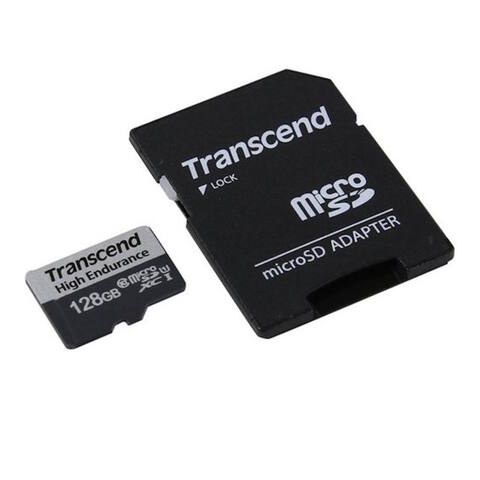 Карта памяти MicroSD 128GB Class 10 U1 Transcend TS128GUSD350V