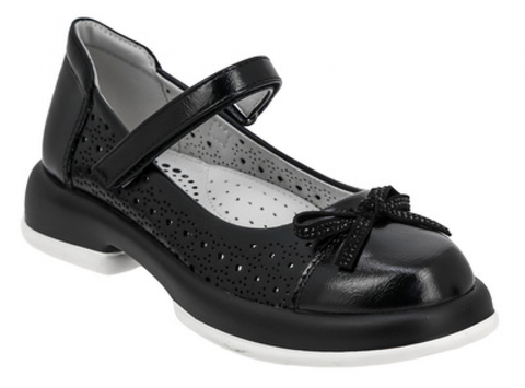 Кенка туфли школьные сменка 31-36 черный MRW_2782-1_black