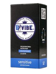 Ультратонкие презервативы Uvibe - 12 шт. - 
