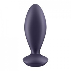 Анальный виброплаг Satisfyer Power Plug фиолетовый (Connect App)