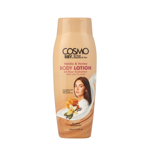 COSMO Body lotion Vanilla & Honey лосьон для тела с ванилью и мёдом 400 ml
