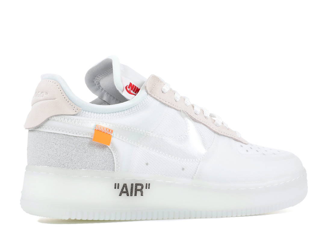off white air force 1 size 9