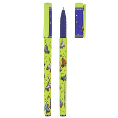 Ручка шариковая, масляная, Vinson, синие чернила, серия "Inline skate", 20 шт