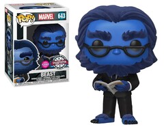 Funko POP! Marvel X-Men: Beast (Flocked Walmart Exc) (643)