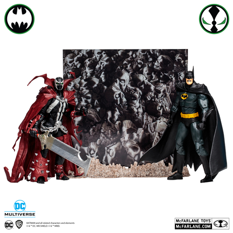 Бэтмен и Спаун набор фигурок Based on  Comics by Todd Mcfarlane