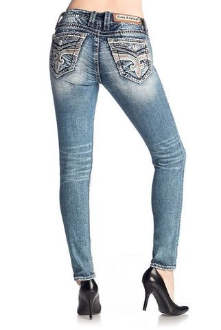 Rock Revival | Джинсы женские PINK LADY S201 SKINNY RP2724S201 сзади