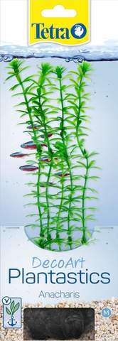 Tetra Элодея (Anacharis) M 23см растение аквариумное искусственное, зеленое (ёлочка)