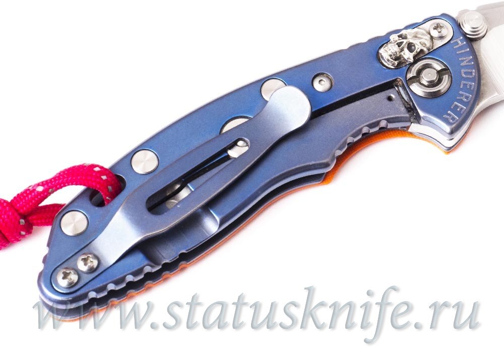 Нож Hinderer XM-18 3.0 Silver Skull