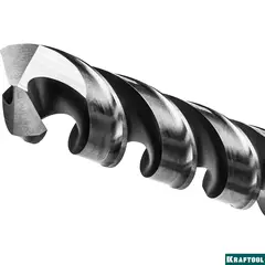 KRAFTOOL HSS-G, 12.0 х 151 мм, сталь P6M5, сверло по металлу (29651-12)