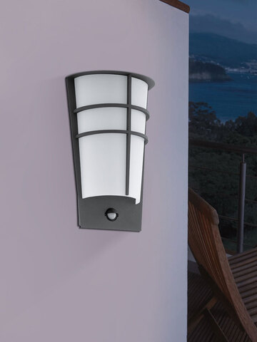 Уличный настенный светодиодный светильник Eglo BREGANZO 1 96018