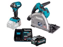 Набор винтовёрт и погружная пила Makita TD003GZ(A)-SP001GZ02(A)-191J67-0