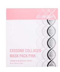 Dr.Reborn Exosome Collagen Mask Pack Pink гидрогелевая маска с экзосомами и коллагеном