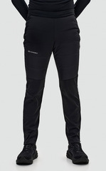 Премиальные брюки для лыж и зимнего бега Nordski Hybrid Pro 2.0 Black